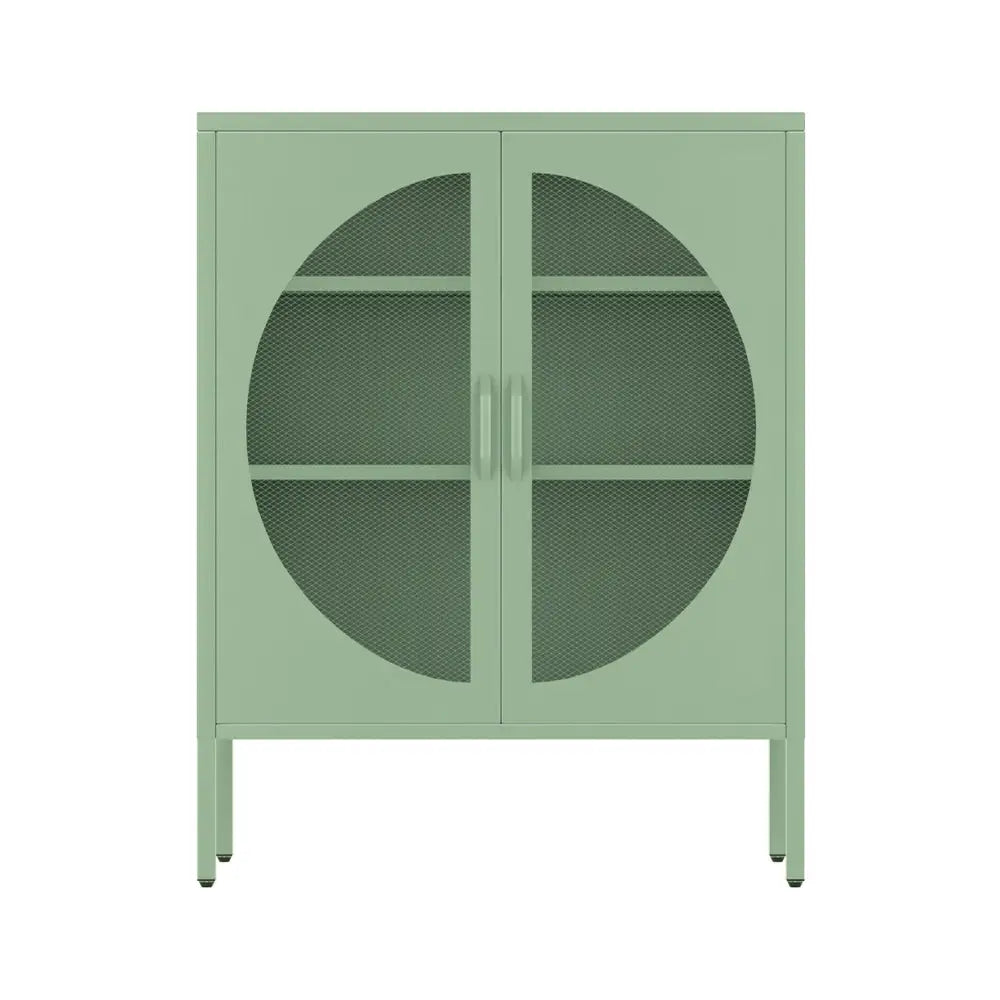 ArtissIn Buffet Sideboard Metal Cabinet - ELSA Green - Furniture > Dining > Buffets & Sideboards