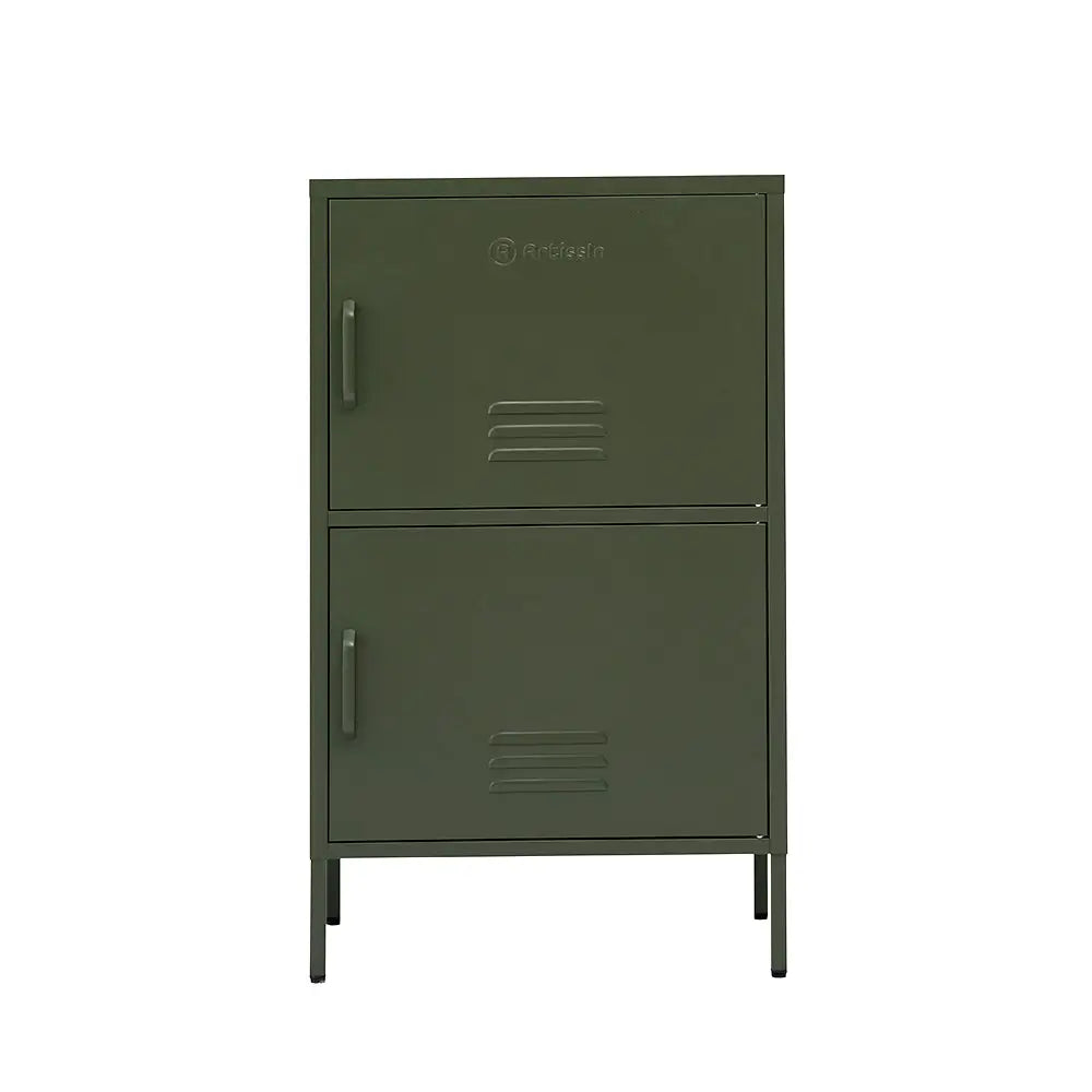 ArtissIn Buffet Sideboard Metal - DOUBLE Green - Home & Garden > Bedding