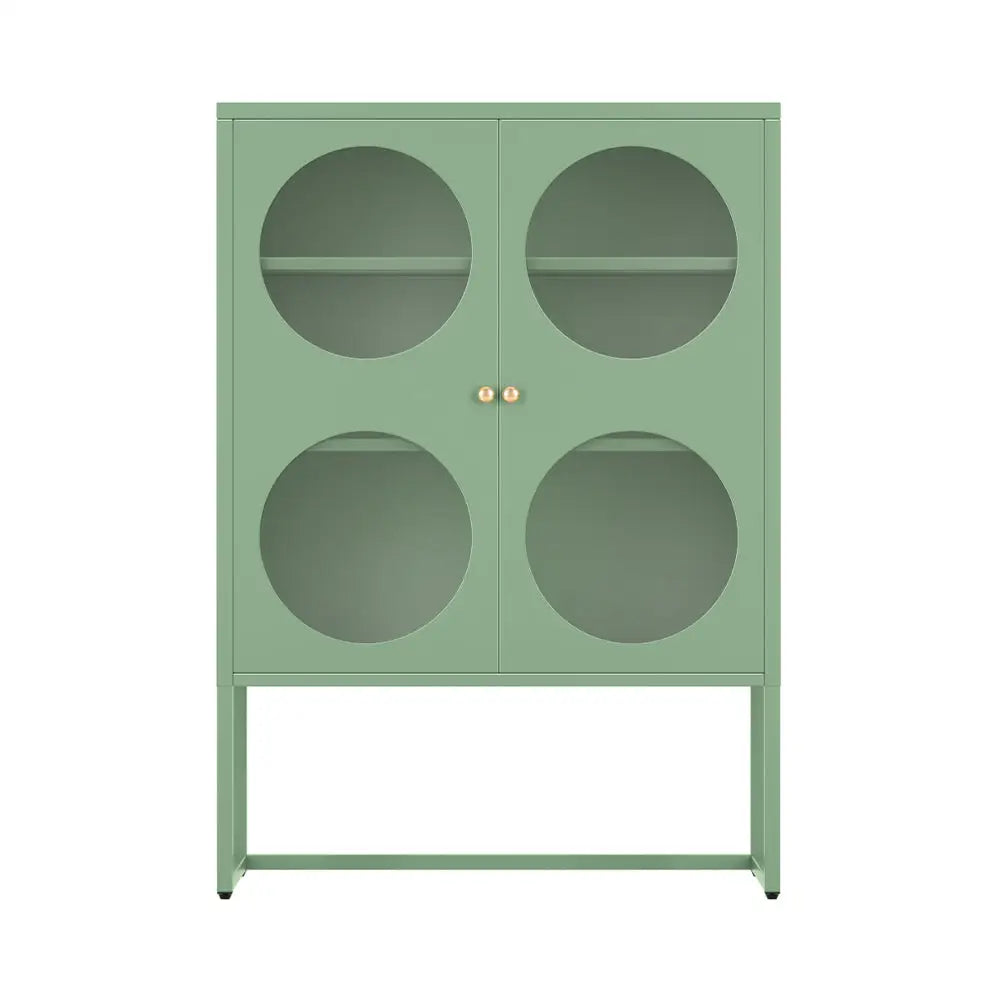 ArtissIn Buffet Sideboard Metal - ELLA Green - Furniture > Living Room