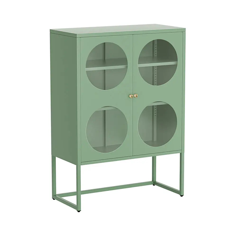 ArtissIn Buffet Sideboard Metal - ELLA Green - Furniture > Living Room