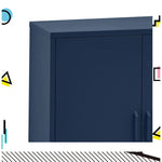 ArtissIn Buffet Sideboard Metal - SWEETHEART Blue - Furniture > Living Room