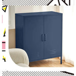 ArtissIn Buffet Sideboard Metal - SWEETHEART Blue - Furniture > Living Room