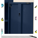 ArtissIn Buffet Sideboard Metal - SWEETHEART Blue - Furniture > Living Room