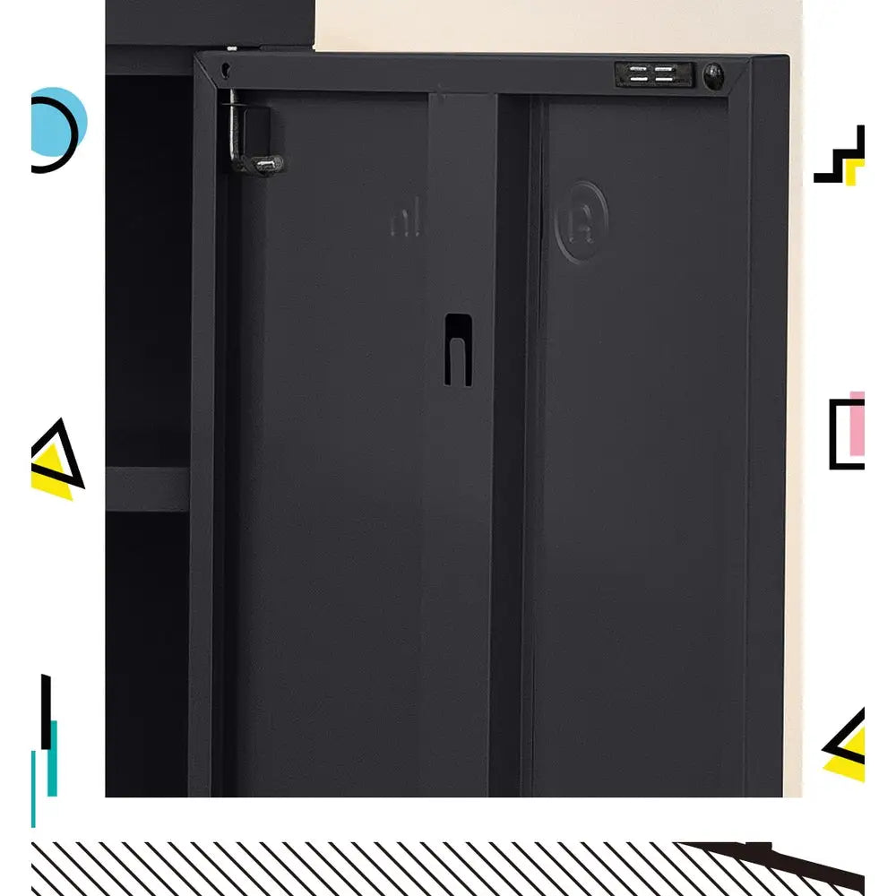 ArtissIn Buffet Sideboard Metal - SWEETHEART Charcoal - Furniture > Living Room