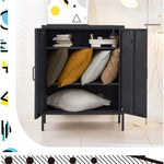 ArtissIn Buffet Sideboard Metal - SWEETHEART Charcoal - Furniture > Living Room