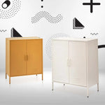 ArtissIn Buffet Sideboard Metal - SWEETHEART White - Furniture > Living Room
