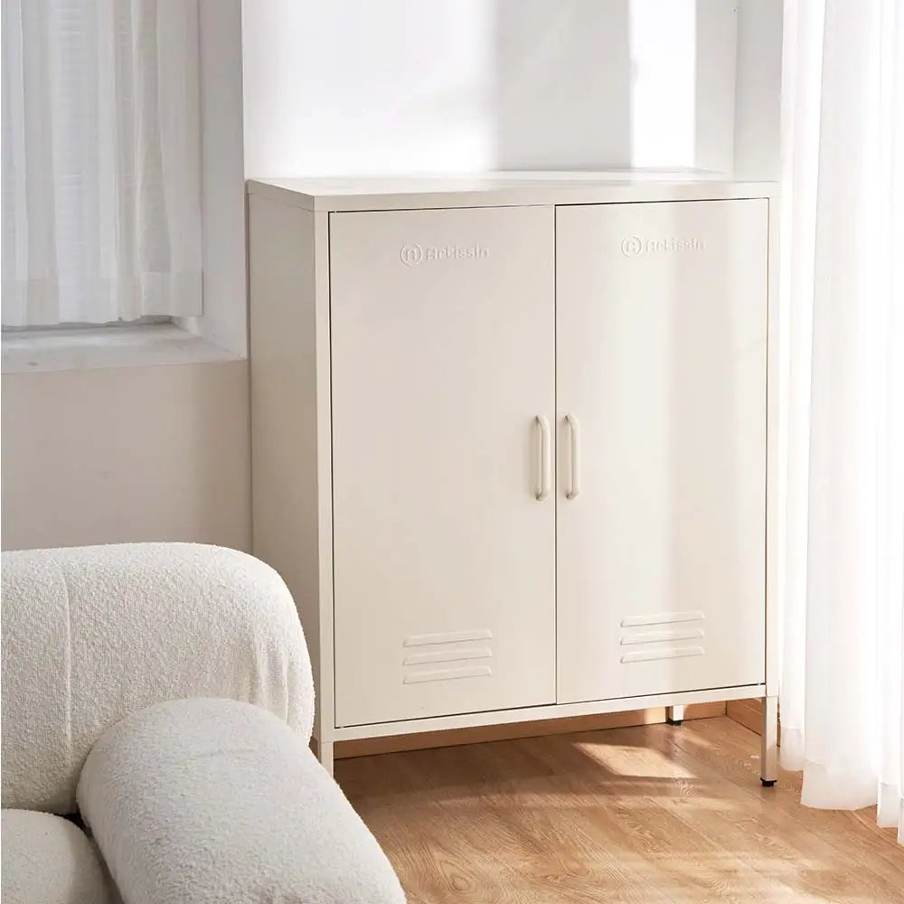 ArtissIn Buffet Sideboard Metal - SWEETHEART White - Furniture > Living Room