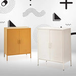 ArtissIn Buffet Sideboard Metal - SWEETHEART Yellow - Furniture > Living Room