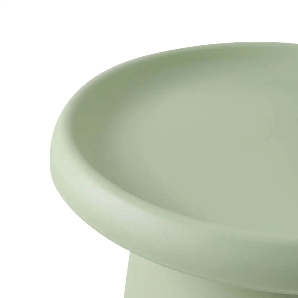 ArtissIn Coffee Table Round 52CM Plastic Green - Furniture > Living Room