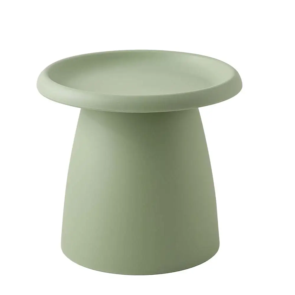 ArtissIn Coffee Table Round 52CM Plastic Green - Furniture > Living Room