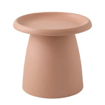 ArtissIn Coffee Table Round 52CM Plastic Pink - Furniture > Living Room