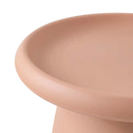 ArtissIn Coffee Table Round 52CM Plastic Pink - Furniture > Living Room