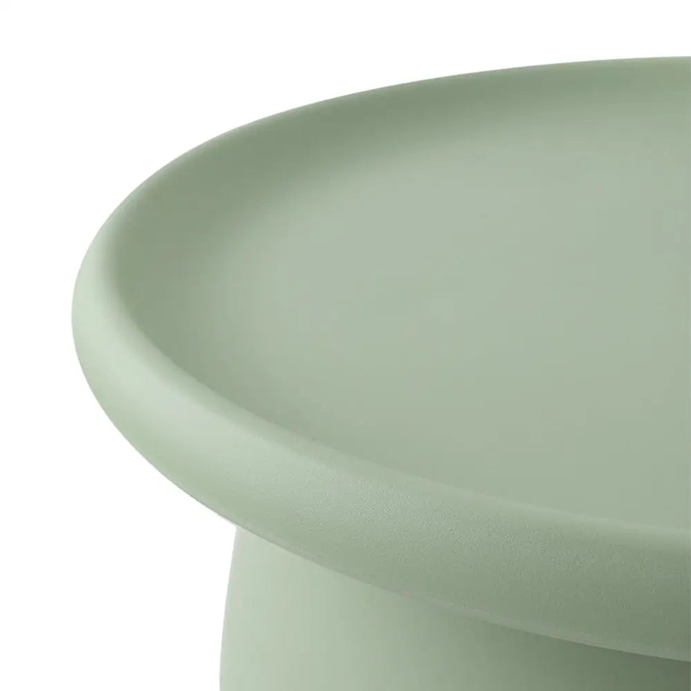 ArtissIn Coffee Table Round 71CM Plastic Green - Furniture > Living Room