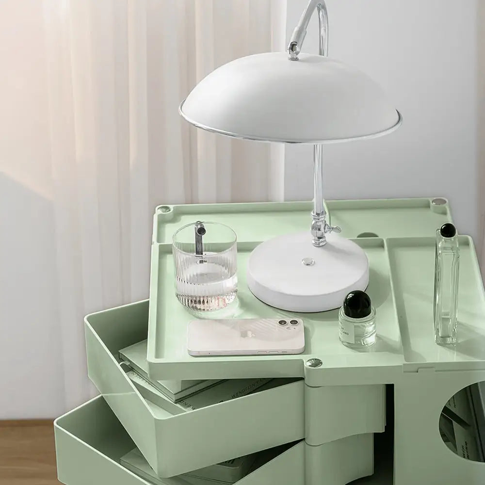 ArtissIn Storage Trolley Bedide Table 5 Tier Cart Boby Replica Green - Furniture > Living Room