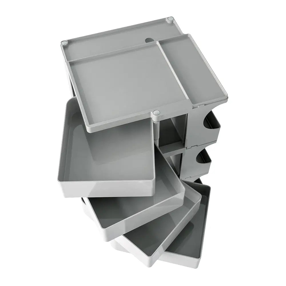 ArtissIn Storage Trolley Bedide Table 5 Tier Cart Boby Replica Grey - Furniture > Living Room