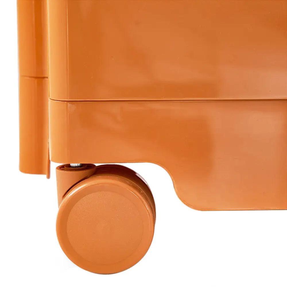 ArtissIn Storage Trolley Bedide Table 5 Tier Cart Boby Replica Orange - Furniture > Living Room
