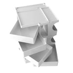 ArtissIn Storage Trolley Bedide Table 5 Tier Cart Boby Replica White - Furniture > Living Room