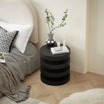 Arya Black Side Table - Furniture > Bar Stools & Chairs > Arm Chairs & Recliners