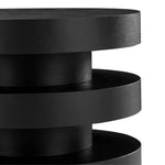 Arya Black Side Table - Furniture > Bar Stools & Chairs > Arm Chairs & Recliners