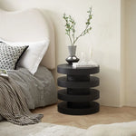 Arya Black Side Table - Furniture > Bar Stools & Chairs > Arm Chairs & Recliners