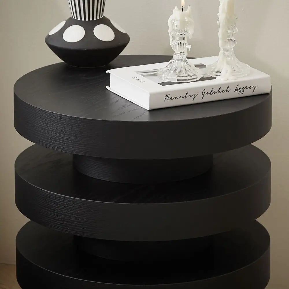 Arya Black Side Table - Furniture > Bar Stools & Chairs > Arm Chairs & Recliners