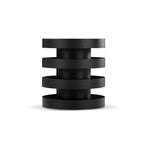 Arya Black Side Table - Furniture > Bar Stools & Chairs > Arm Chairs & Recliners