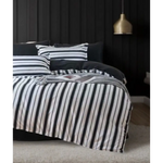 Ascar Striped Quilt Cover Set - Queen Size - Home & Garden > Bedding
