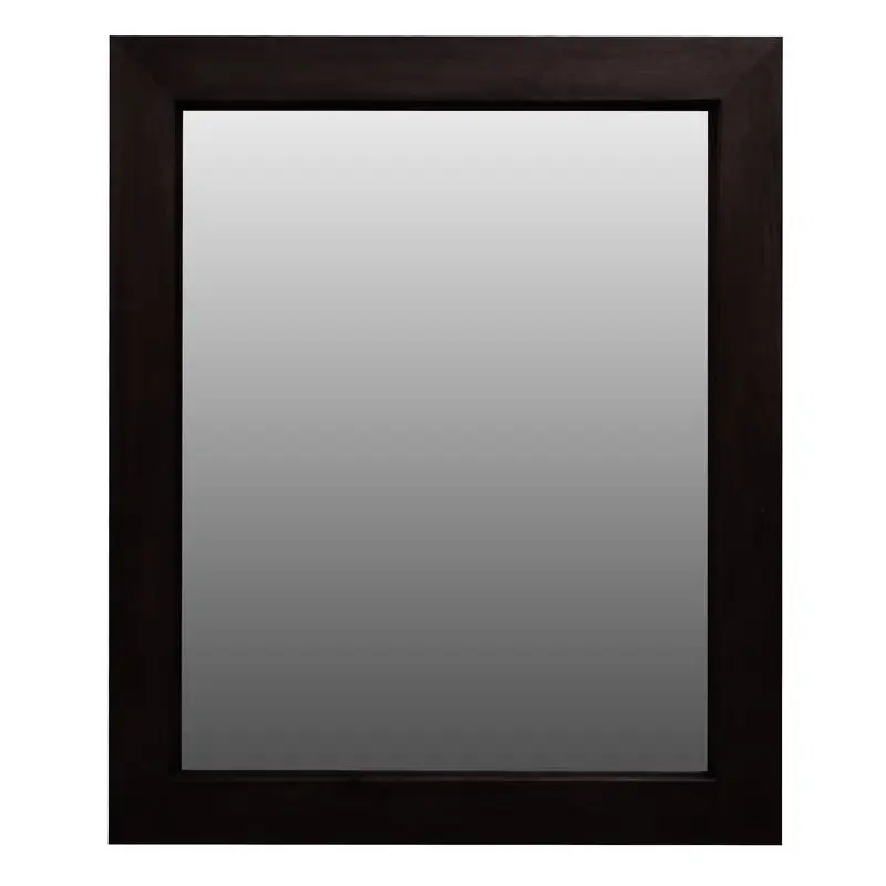 Ascot Solid Mahogany Timber Mirror (Chocolate) - Home & Garden > Home & Garden Others