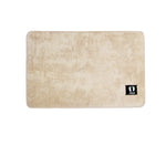 Asha Anti Slip Polyester Bath Mat 50 x 80 cm Latte - Home & Garden > Bathroom Accessories > Bath Mats & Rugs