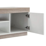 Ashley Coastal White Wooden Coffee Table Oak and White - Furniture > Living Room > Coffee Tables