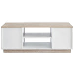 Ashley Coastal White Wooden Coffee Table Oak and White - Furniture > Living Room > Coffee Tables