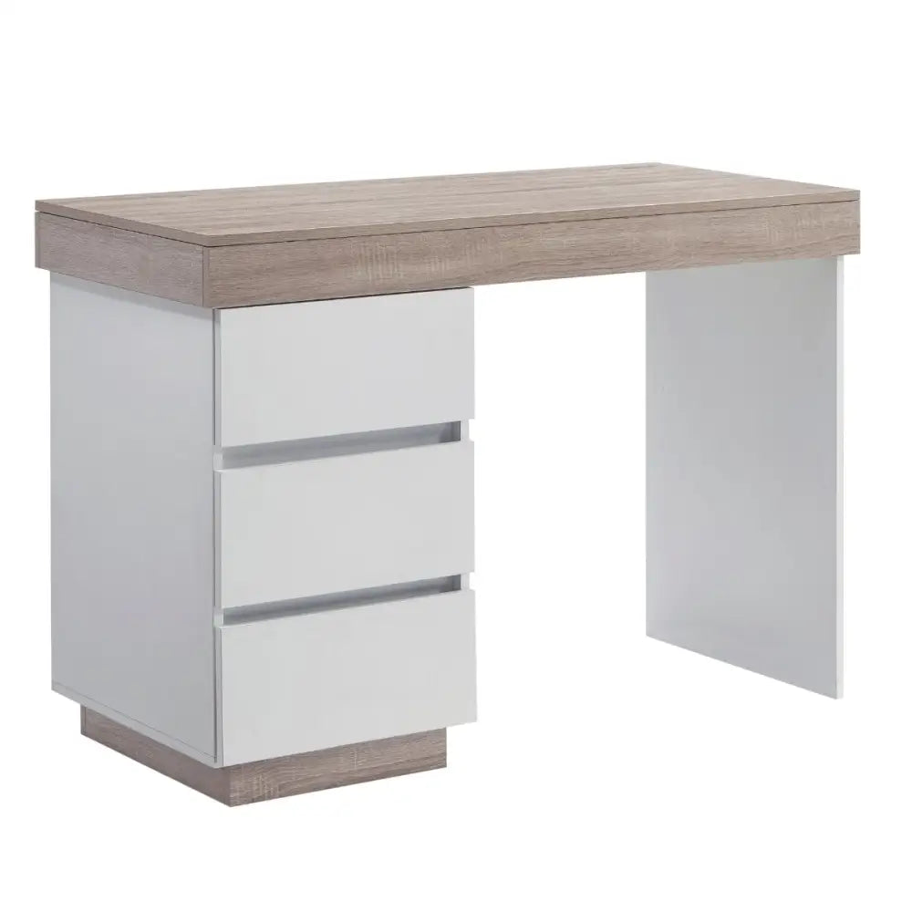 Ashley Coastal White Wooden Office Desk - Furniture > Office