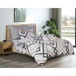Ashwin Super King Size Quilt/Duvet Cover Set - Home & Garden > Bedding > Duvet Covers
