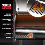 Asmoke AS660N-2 WOOD PELLET GRILL SILVER - Home & Garden > BBQ