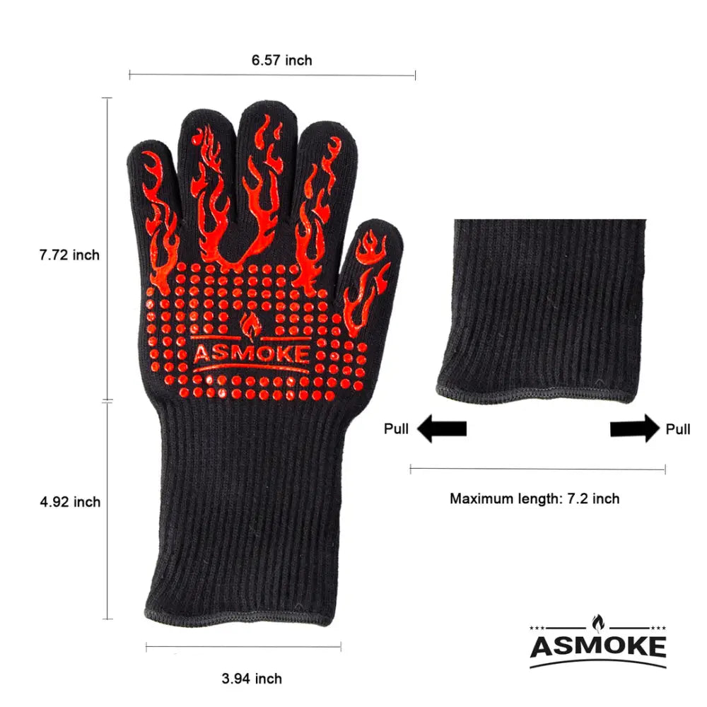ASMOKE BBQ GLOVES - Home & Garden > BBQ