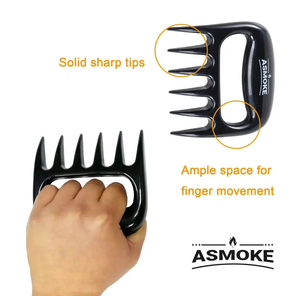 ASMOKE BBQ MEAT CLAWS SET OF 2 - Home & Garden > BBQ