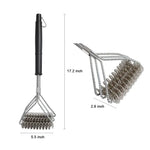 ASMOKE GRILL BRUSH 42CM IN LENGTH - Home & Garden > BBQ