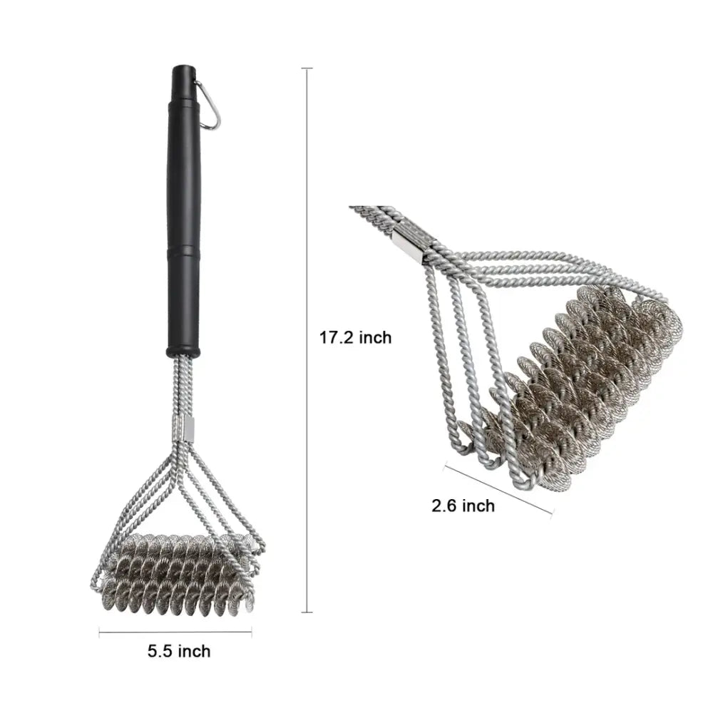 ASMOKE GRILL BRUSH 42CM IN LENGTH - Home & Garden > BBQ