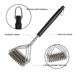 ASMOKE GRILL BRUSH 42CM IN LENGTH - Home & Garden > BBQ
