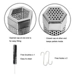 ASMOKE PELLET SMOKE TUBE 30*5CM - Home & Garden > BBQ