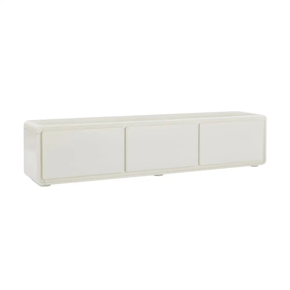 Astrid White TV Stand - Furniture > Living Room