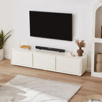 Astrid White TV Stand - Furniture > Living Room