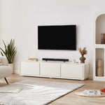 Astrid White TV Stand - Furniture > Living Room