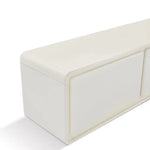 Astrid White TV Stand - Furniture > Living Room