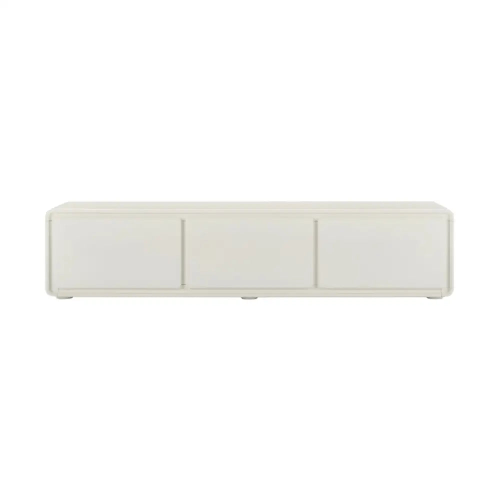 Astrid White TV Stand - Furniture > Living Room