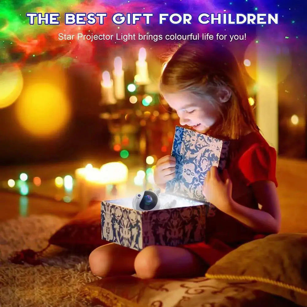 Astronaut Galaxy Projector Night Light with Remote Control(Rocket) - Audio & Video > Projectors & Accessories >