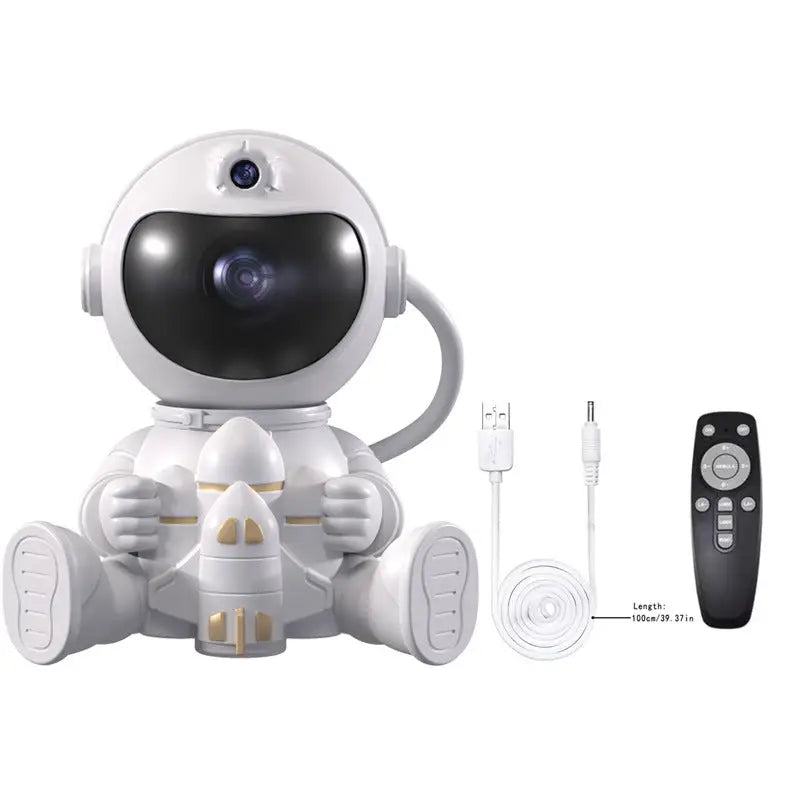 Astronaut Galaxy Projector Night Light with Remote Control(space shuttle) - Audio & Video > Projectors & Accessories >