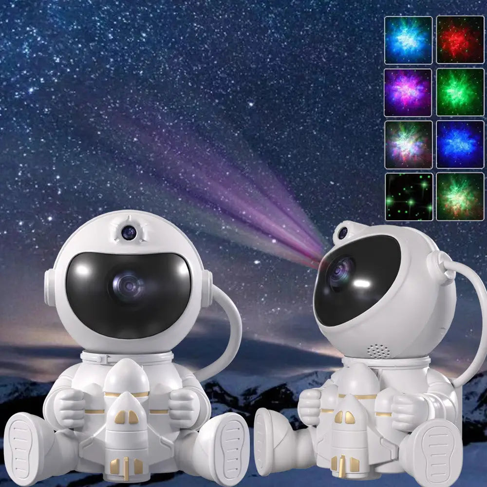 Astronaut Galaxy Projector Night Light with Remote Control(space shuttle) - Audio & Video > Projectors & Accessories >