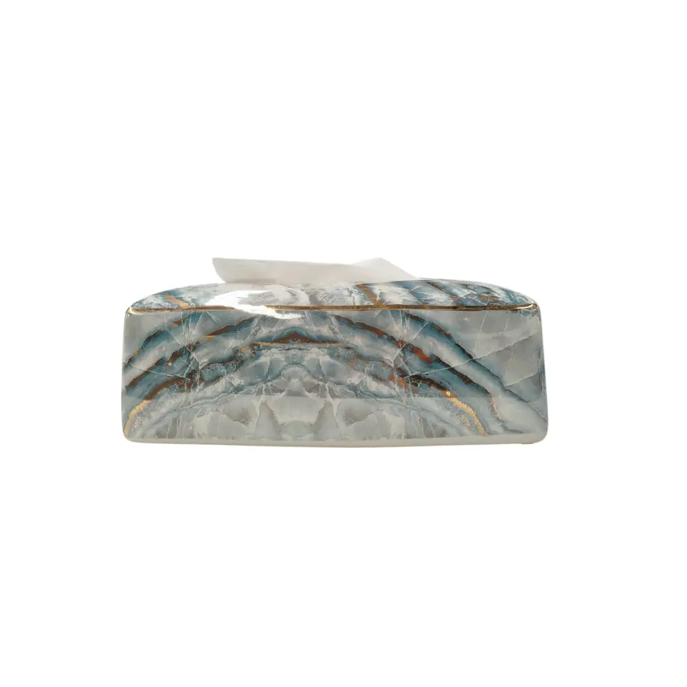 Atlantic Marble Tissue Box - Home & Garden > Decor > Vases & Table Decor