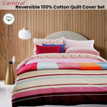 Atmosphere Carnival Reversible Quilt Cover Set King - Home & Garden > Bedding
